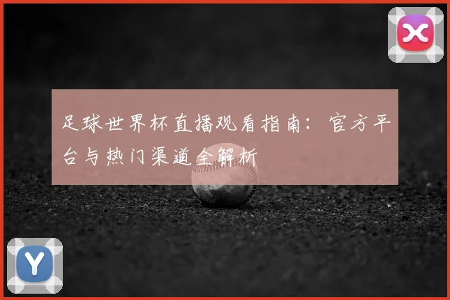 足球世界杯直播观看指南：官方平台与热门渠道全解析